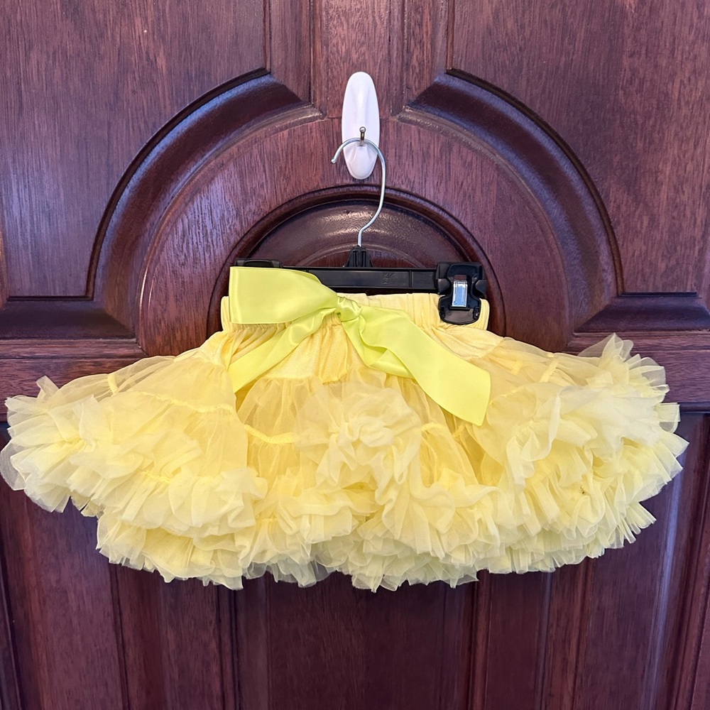 Super Fluffy Baby/Infant one size petti skirt!  NB-18m